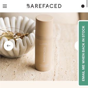 BAREFACED tinted protection SPF 50 sunscreen- NEW IN BOX!